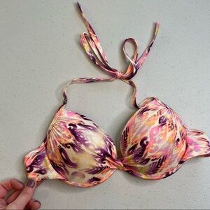 Victoria’s Secret Multicolored Light Padded Swim Top